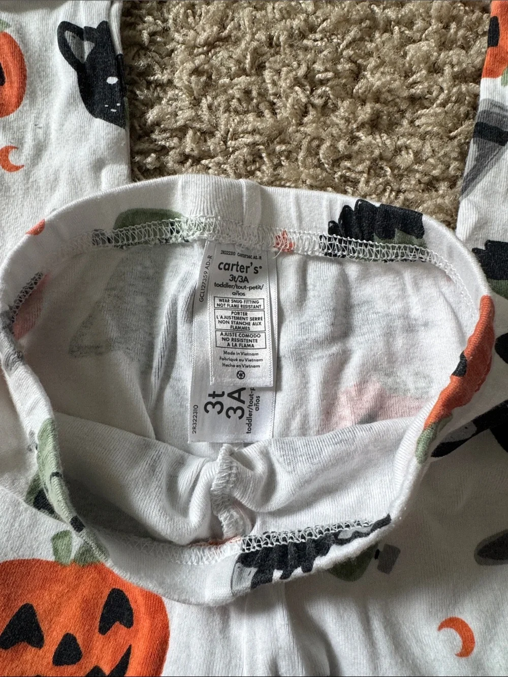Carters soft fabric bright